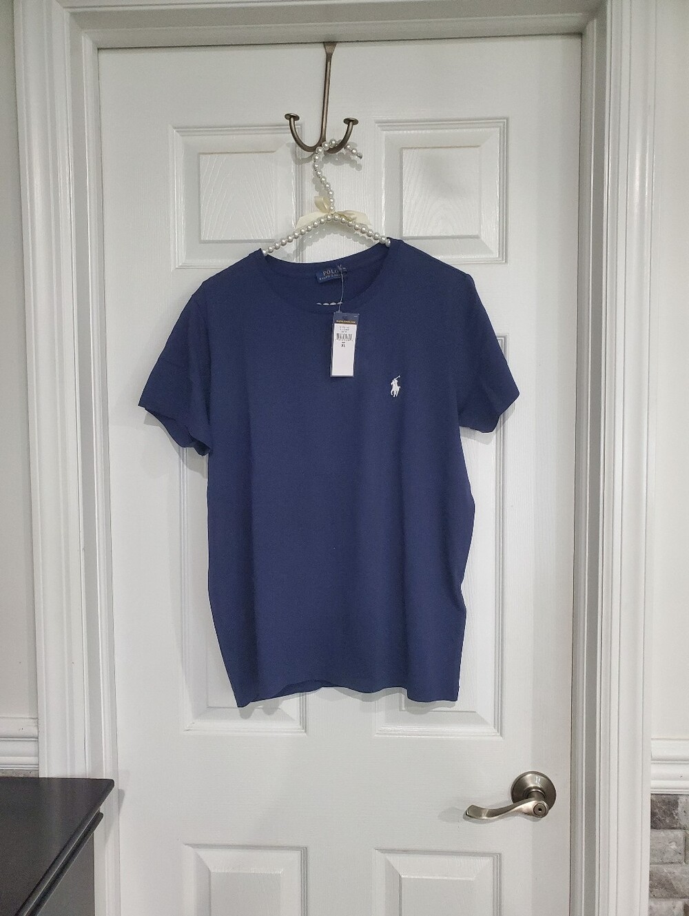 NWT Ralph Lauren Navy Blue Short Sleeve Polo Tee